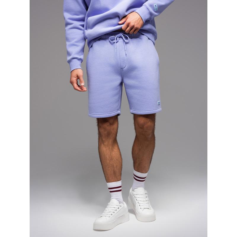 UNISEX kapucnis pulóver + sportrövidnadrág – levendula V9 Z110