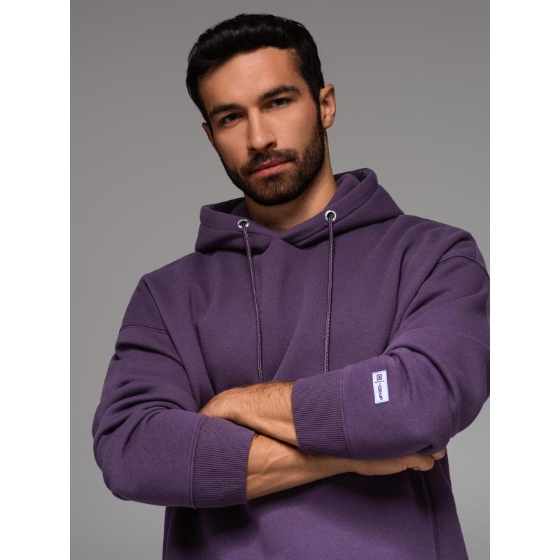 UNISEX kapucnis pulóver + sportrövidnadrág – lila V13 Z110