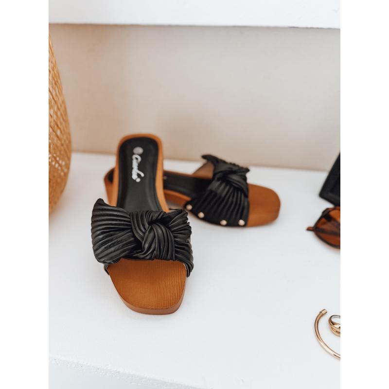 Női papucs CHICWOOD fekete