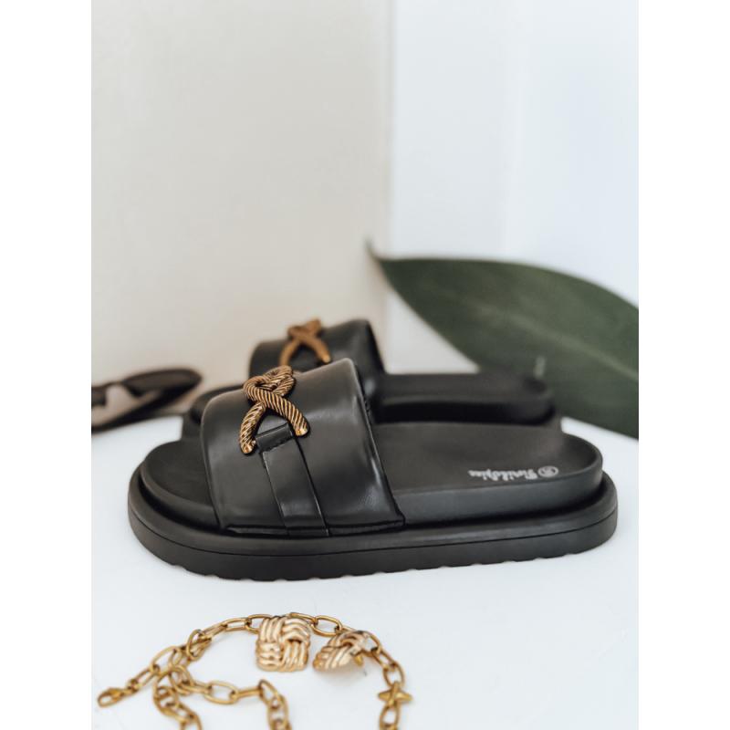 Női papucs BLACKKISS fekete