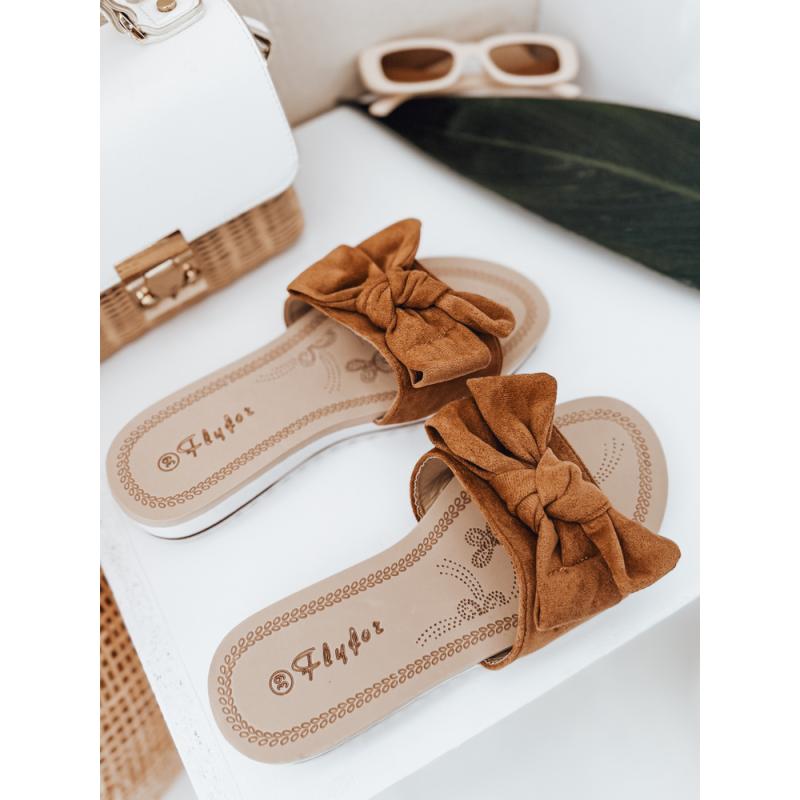 Női papucs LOVESLIDE kamel