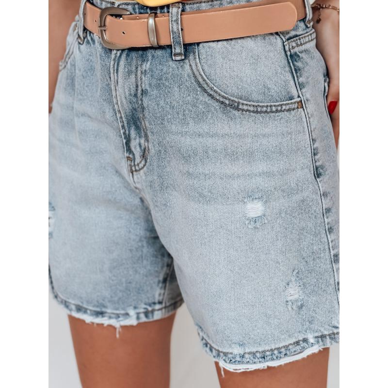 VALONNA Dámské džínové kraťasy modré