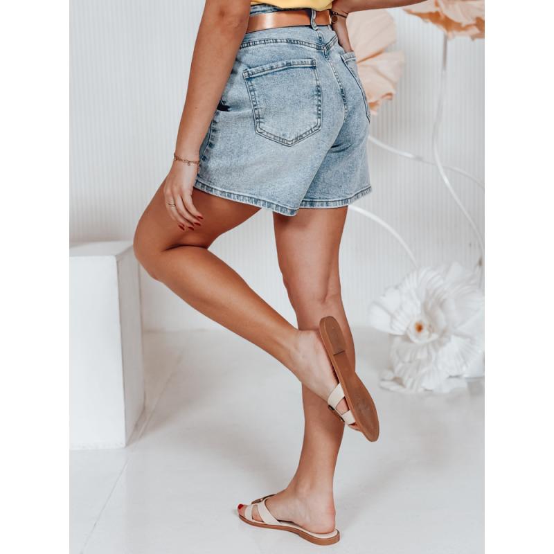 VALONNA Dámské džínové kraťasy modré