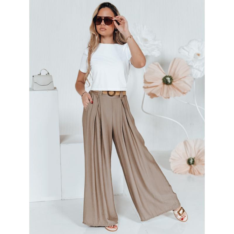 Dámské kalhoty MIRELOU hnědé