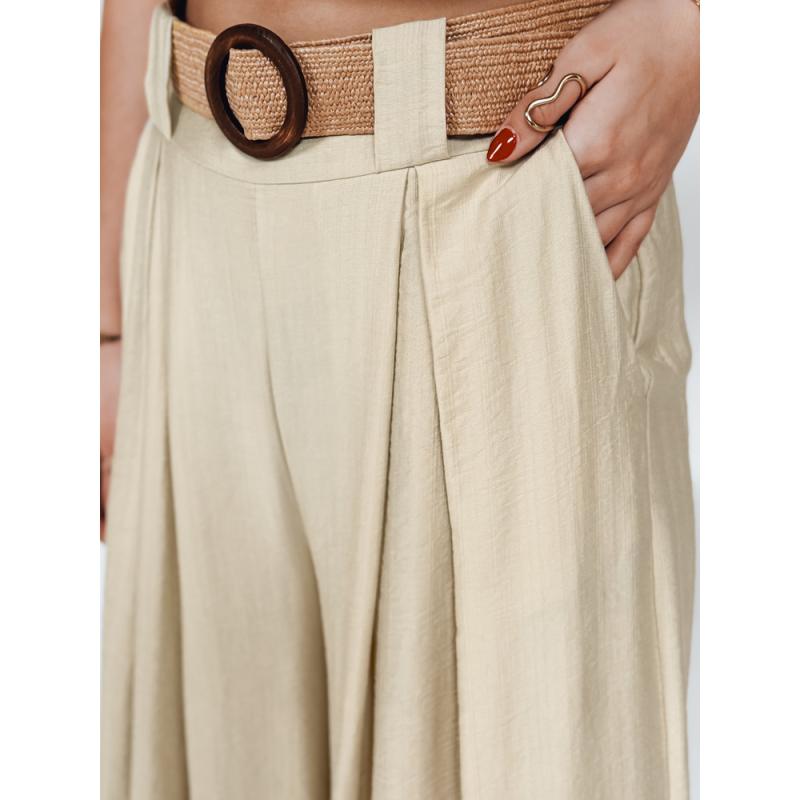 Dámské kalhoty MIRELOU béžové