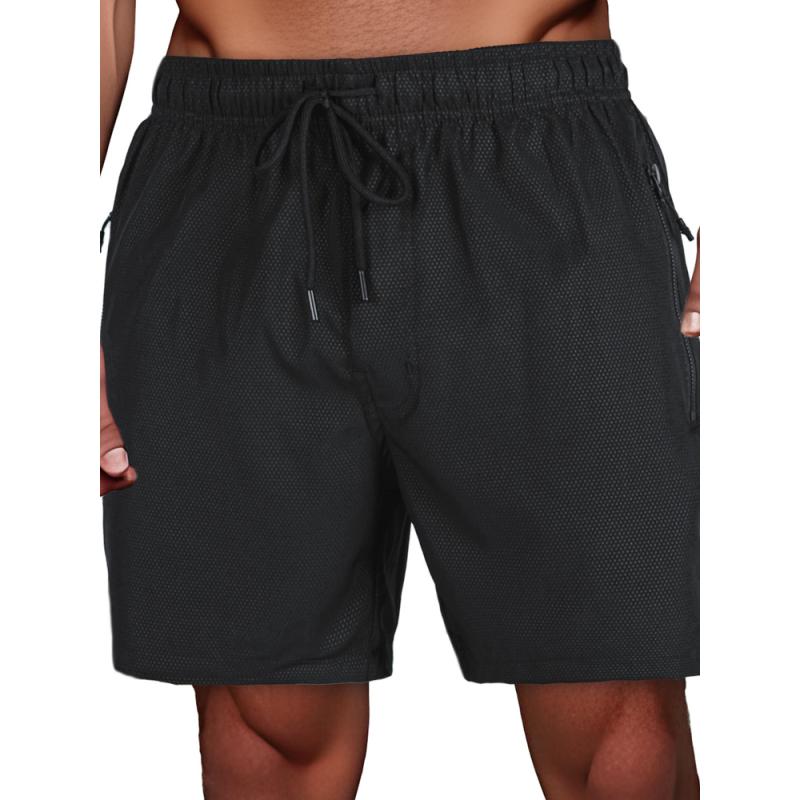 Pánské plavecké šortky tmavě šedé