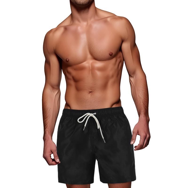 Pánské plavecké šortky černé