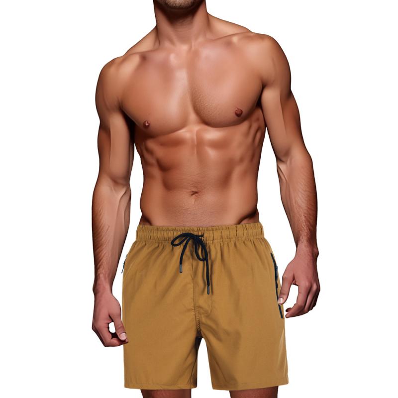 Pánské šortky velbloudí