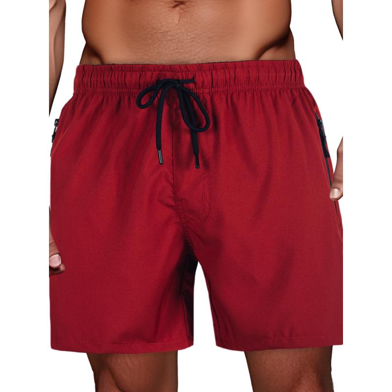 Pánské šortky bordó