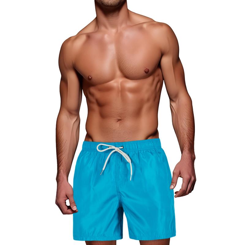 Pánské šortky světle modré