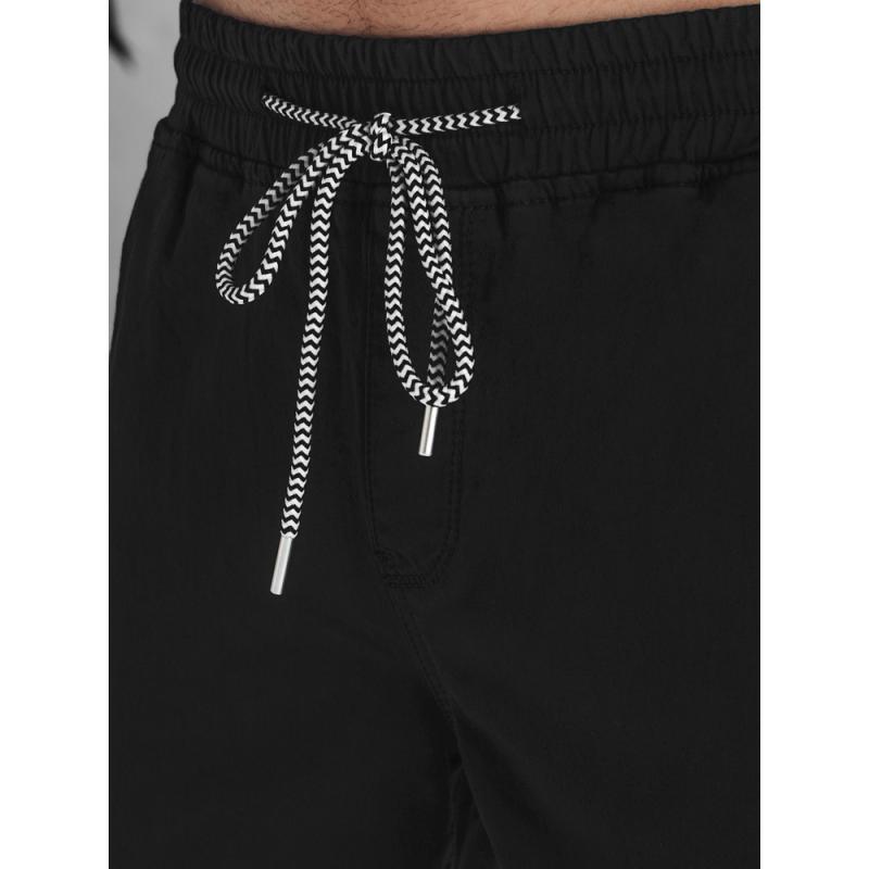 Pánské džínové šortky černé