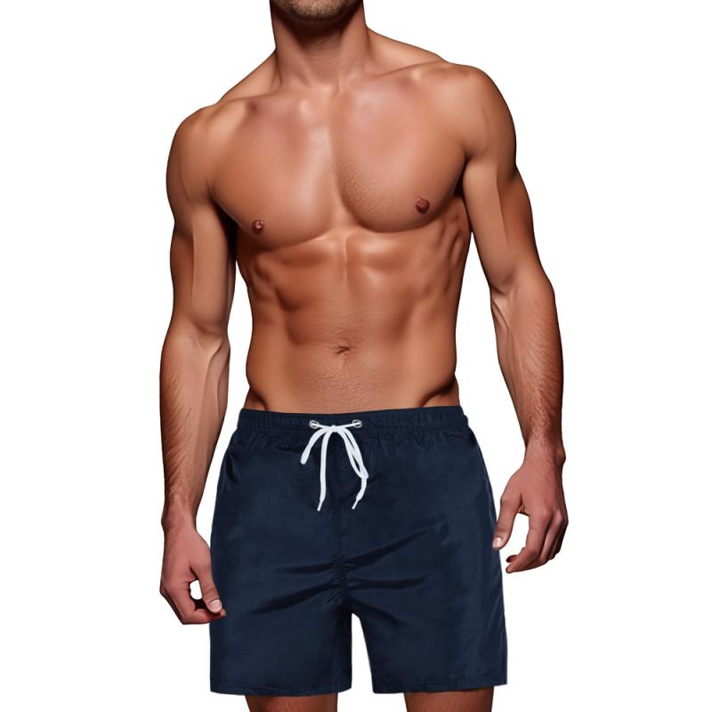 Pánske plavky šortky tmavo modré