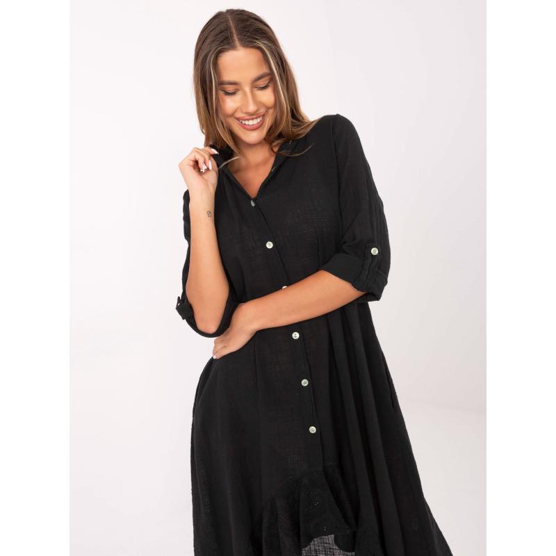 Fekete ingruha 3/4-es ujjakkal OCH BELLA