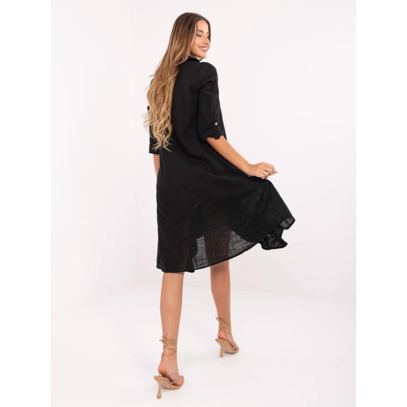 Fekete ingruha 3/4-es ujjakkal OCH BELLA