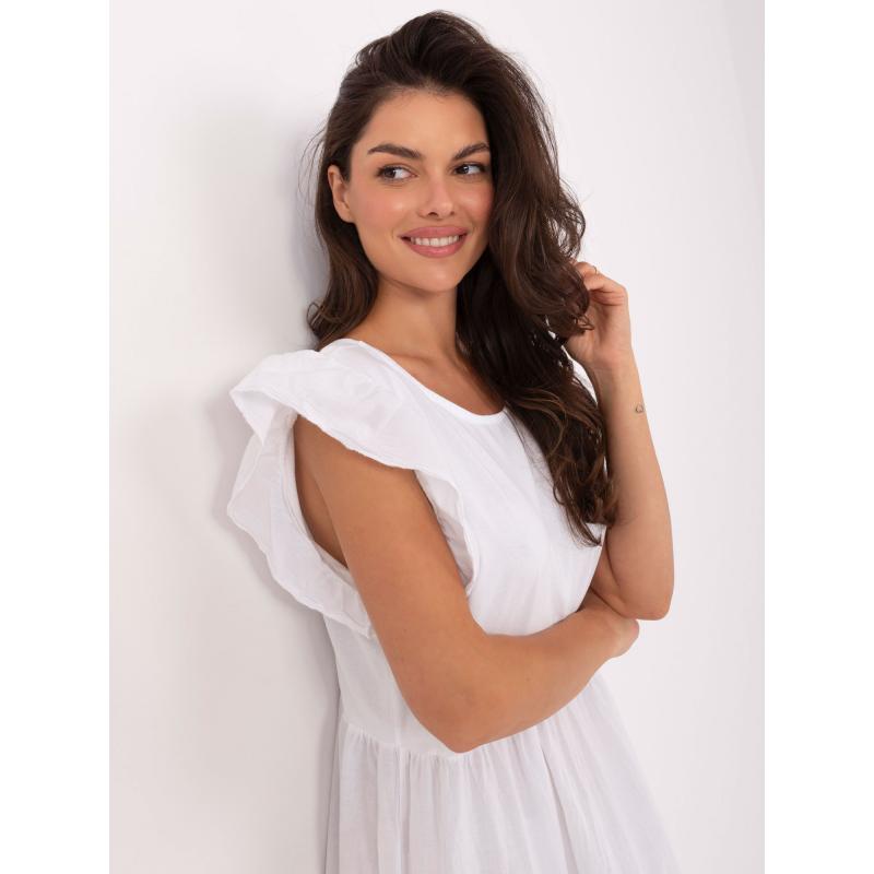 Fehér ruha megkötős hátrésszel OCH BELLA
