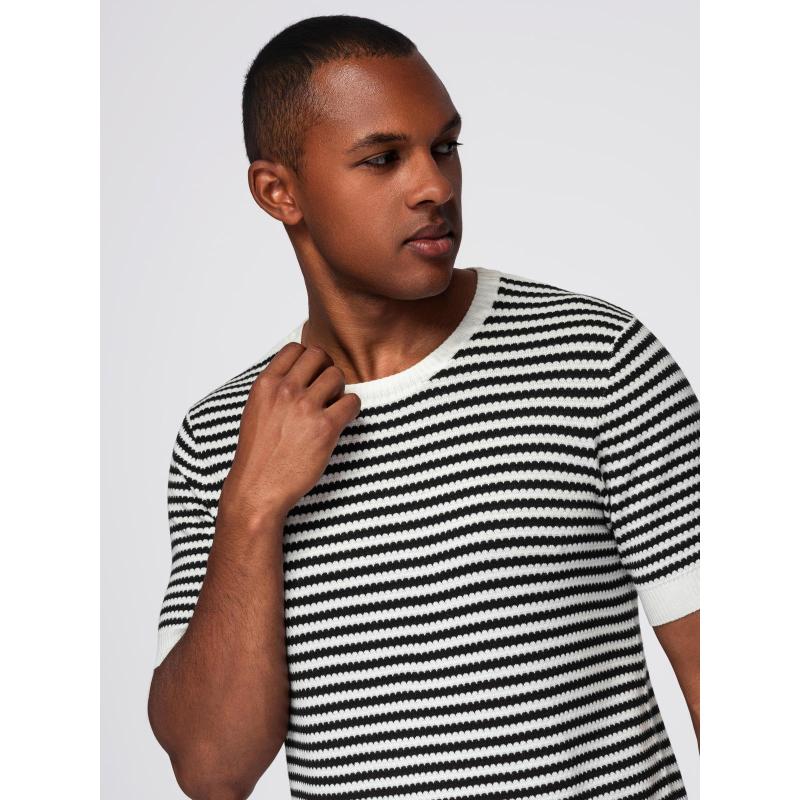 Pamut póló mell- és hátrészen nyomtatással - sötét bézs V2 OM-TSWT-0201