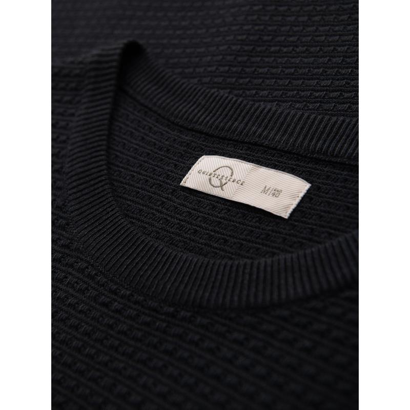 Hosszú, steppelt férfi kabát nagy zsebekkel – bézs V2 OM-JALJ-0308