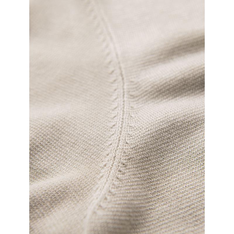 Modern, steppelt férfi kabát kombinált anyagokból – sötétkék V2 OM-JAHP-0303