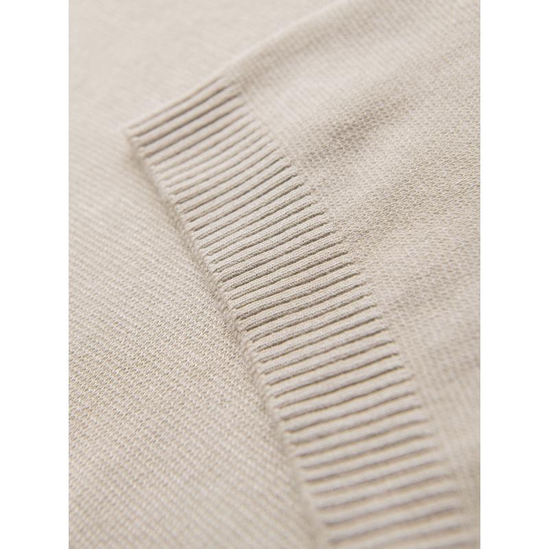 Modern, steppelt férfi kabát kombinált anyagokból – sötétkék V2 OM-JAHP-0303