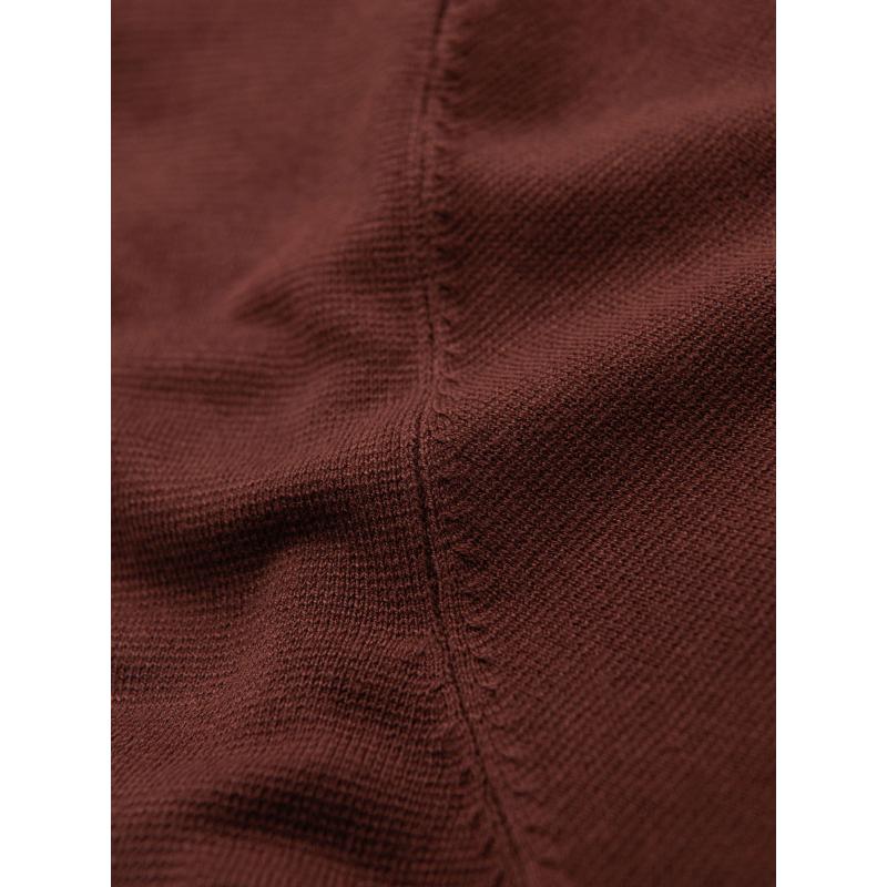 Férfi steppelt kabát levehető kapucnival – kék-piros V1 OM-JALP-0206