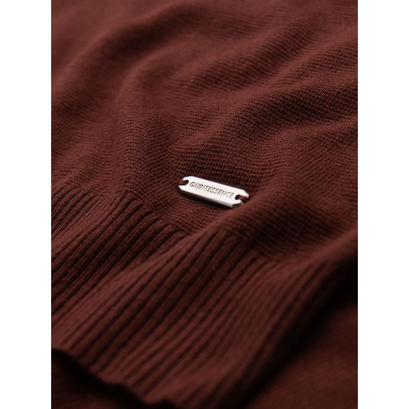 Férfi kabát magas gallérral és aszimmetrikus gombolással – fekete V2 OM-COWC-0141