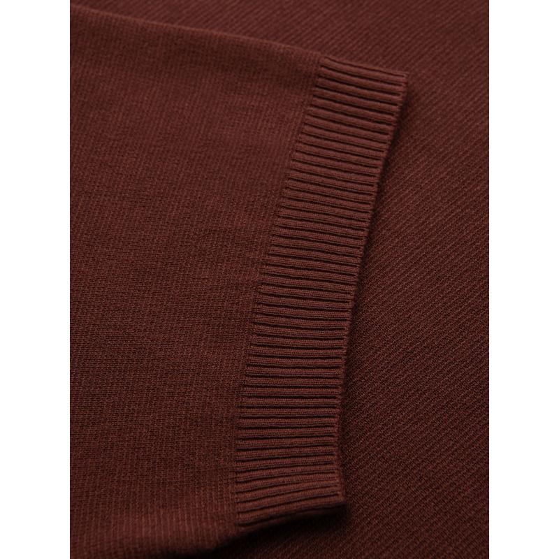 Férfi kabát magas gallérral és aszimmetrikus gombolással – fekete V2 OM-COWC-0141