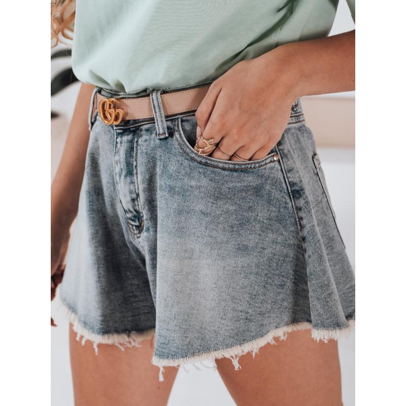 Dámské džínové šortky JEANSGLOW modré