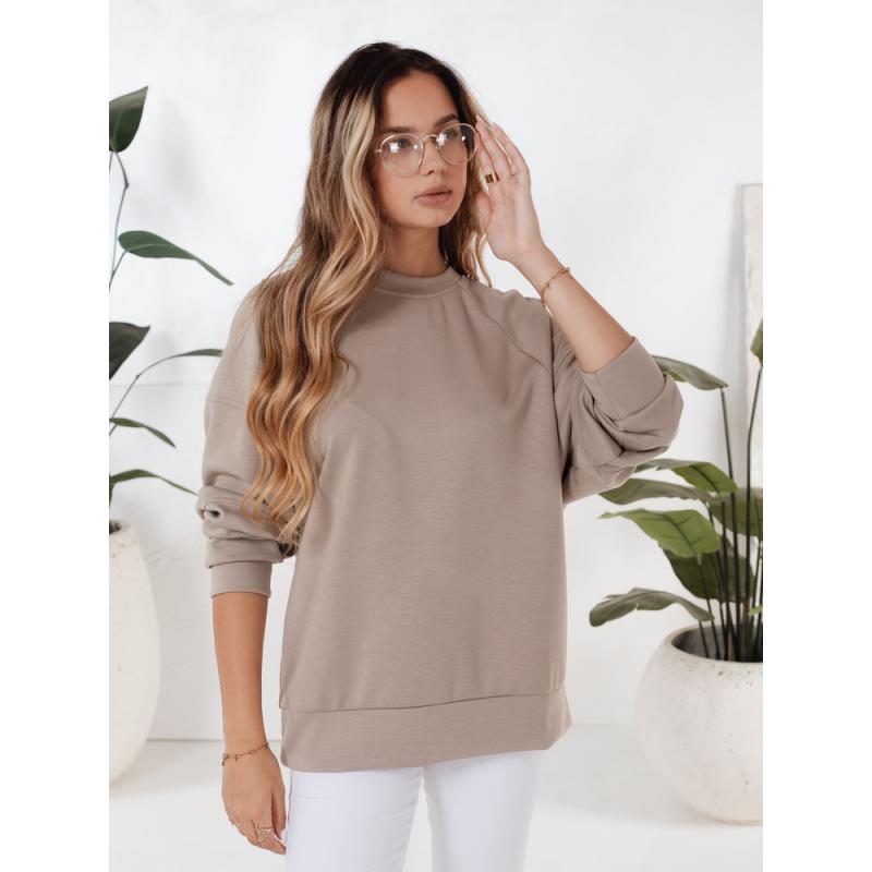 Női pulóver UZORI bézs