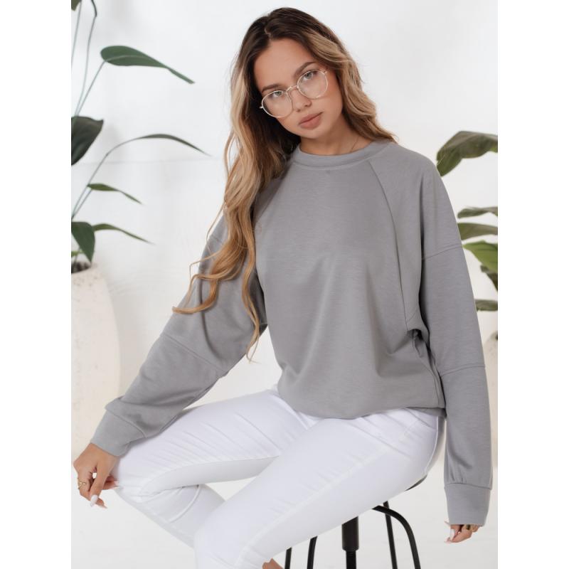 Dámská mikina UZORI šedá