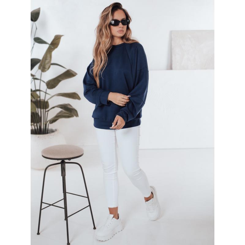 Női pulóver UZORI sötétkék