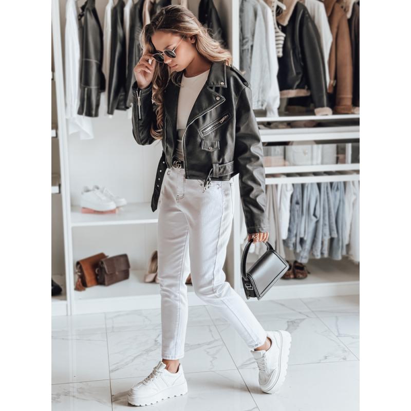 Női LIKEMELOO mom fit farmernadrág, fehér