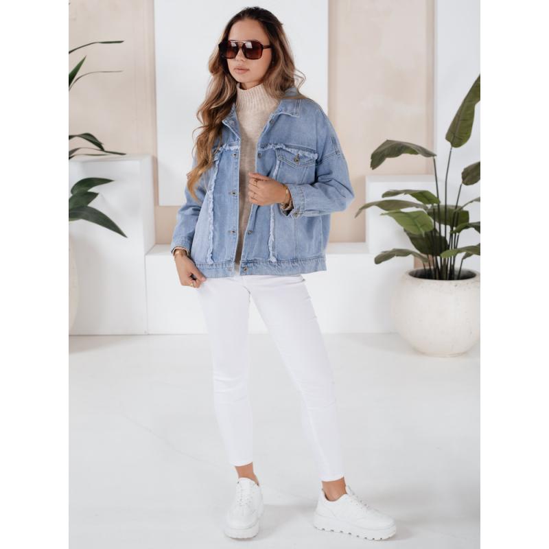Dámská džínová bunda DENZARIA modrá