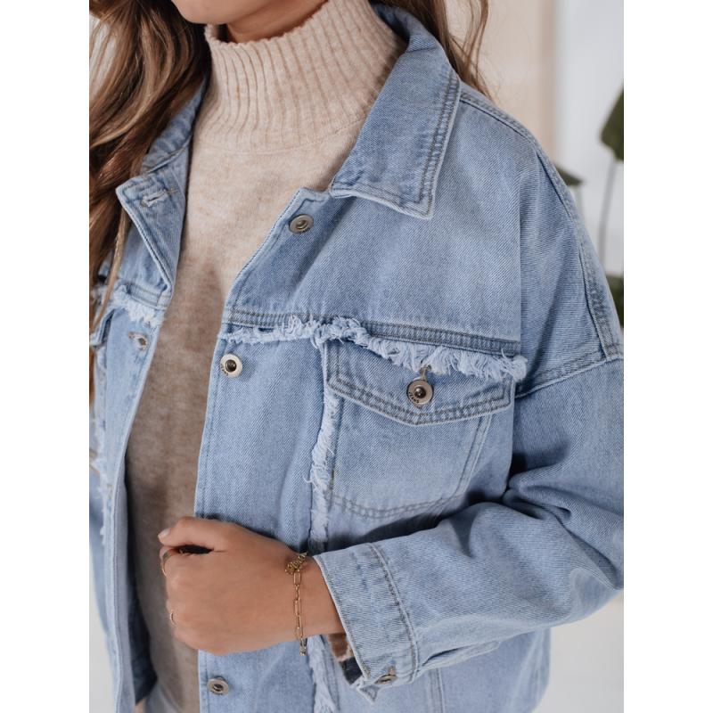 Dámská džínová bunda DENZARIA modrá