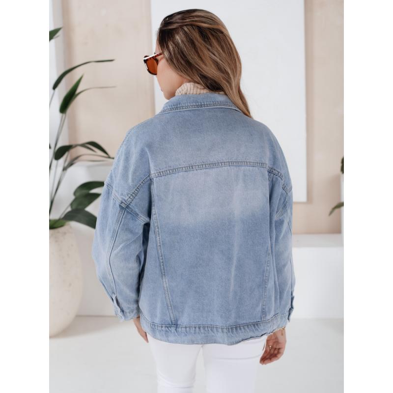 Dámská džínová bunda DENZARIA modrá