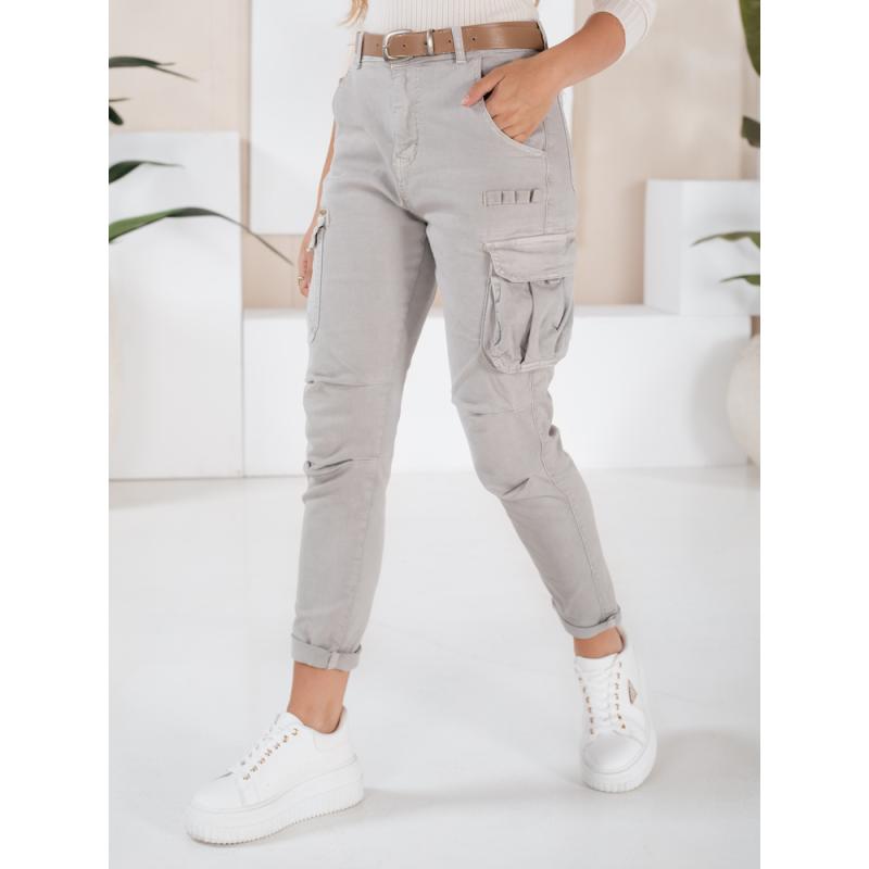 Dámské cargo kalhoty CARGOIF šedé