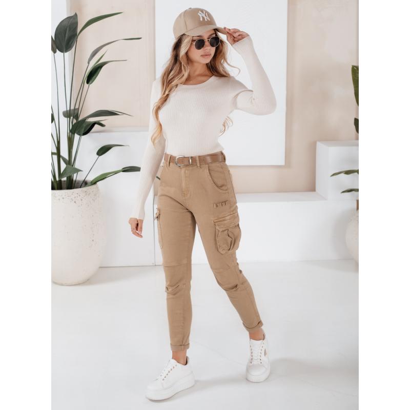 Dámské cargo kalhoty CARGOIF khaki