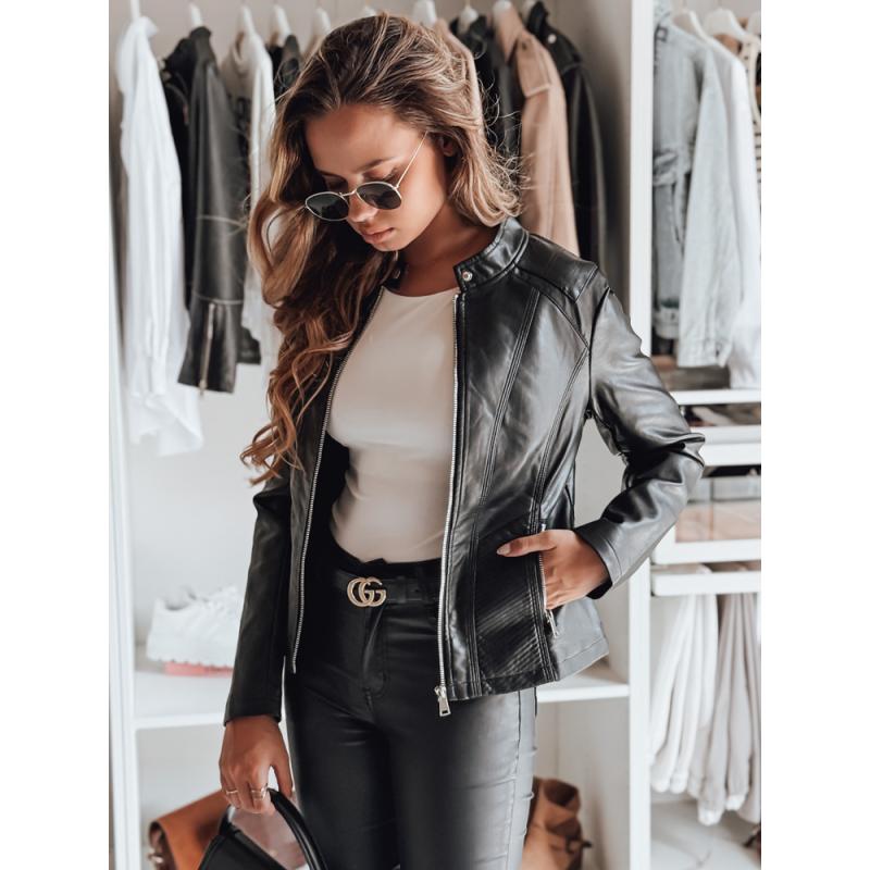Dámská koženková bunda ROCKYLADY černá