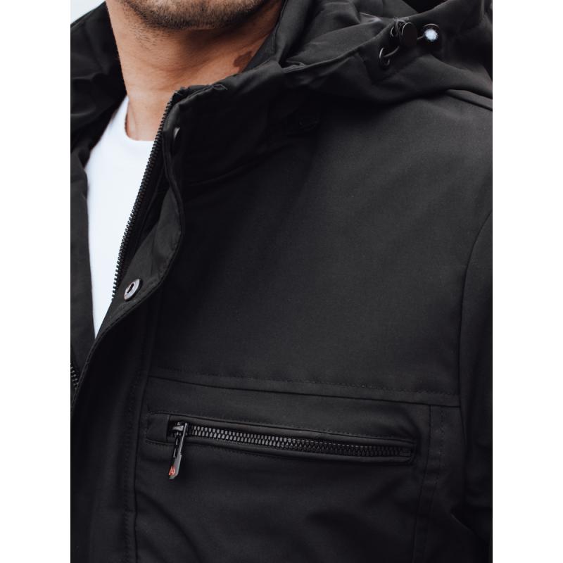 Pánska prechodová bunda, čierna