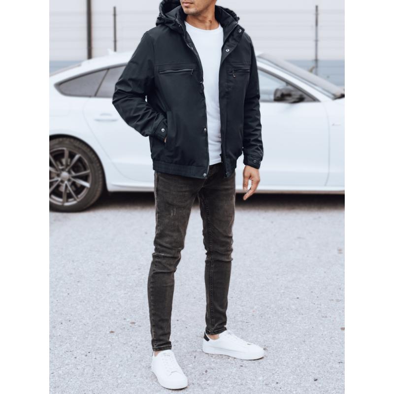 Pánská přechodová bunda, tmavě modrá