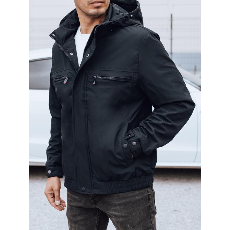 Pánská přechodová bunda, tmavě modrá