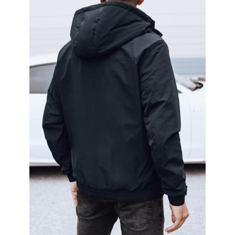 Pánská přechodová bunda, tmavě modrá