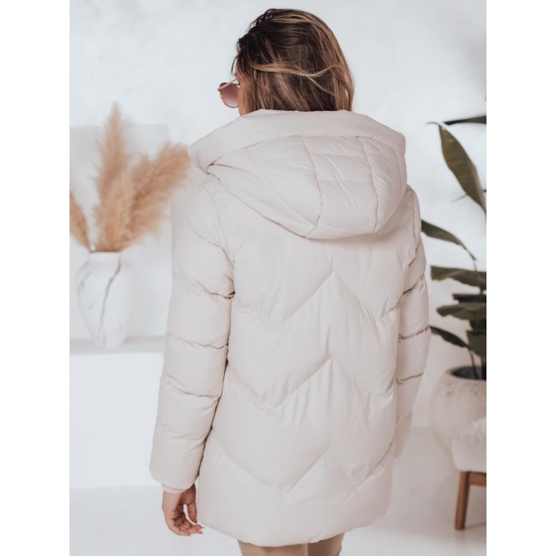 Dámská zimní bunda SALVONA khaki prošívaná