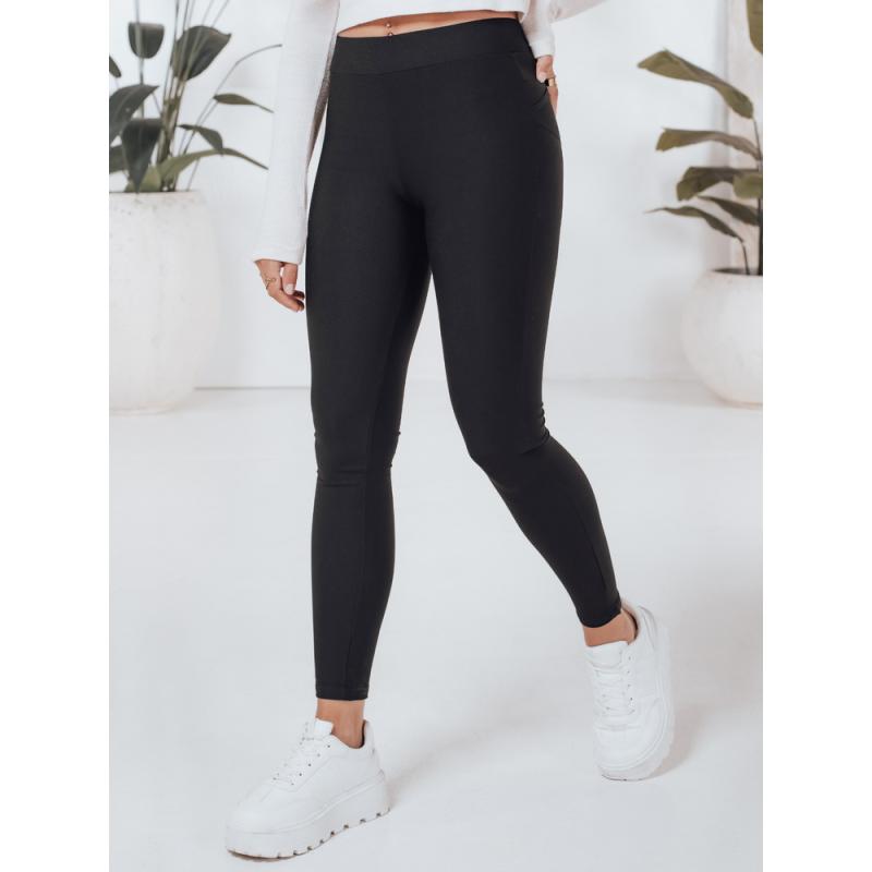 Női push up leggings, fekete