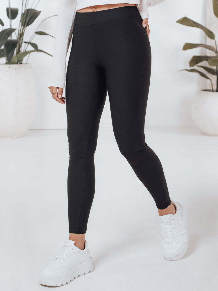 Női push up leggings, fekete