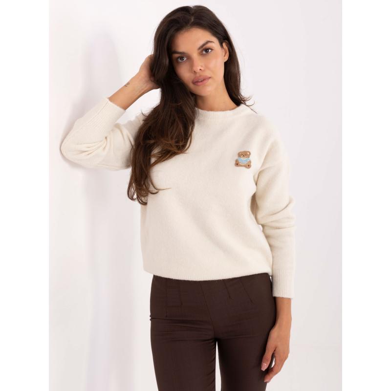 Pisztácia női oversize pulóver