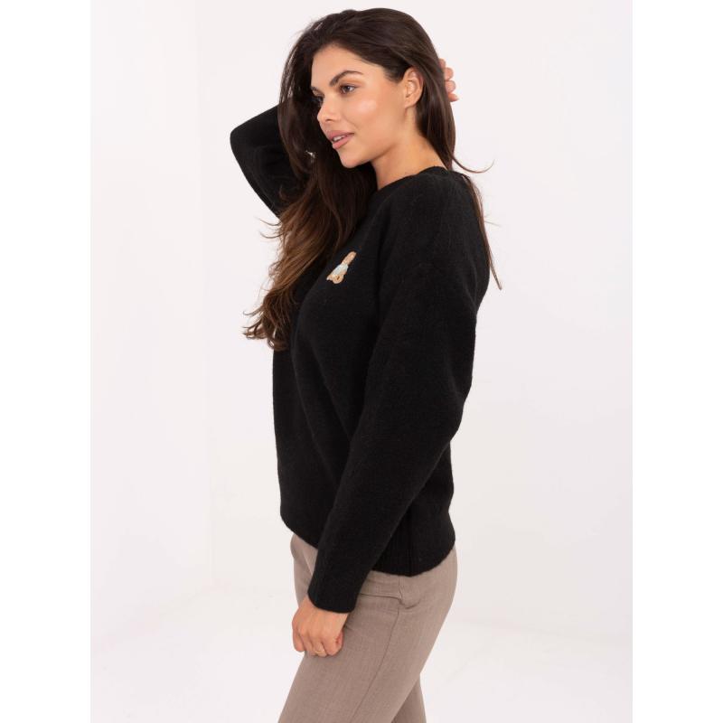 Lila kétoldalas oversized pulóver