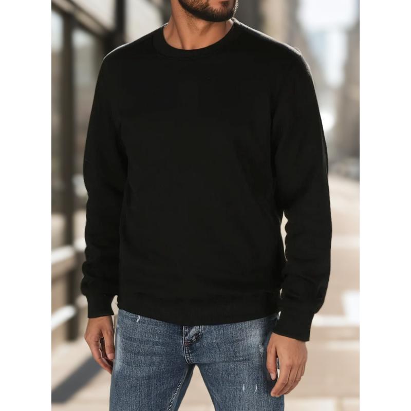 Pánska mikina, čierna