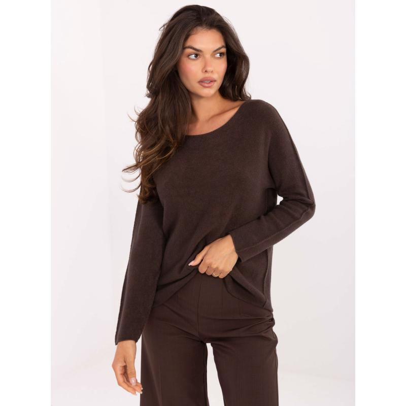 Pisztáciás oversized pulóver 3/4-es ujjakkal Kék és világos rózsaszín oversized pulóver