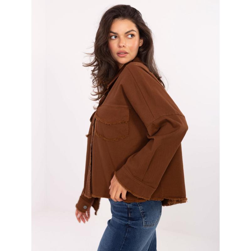 Barna oversized farmerdzseki RUE PARIS