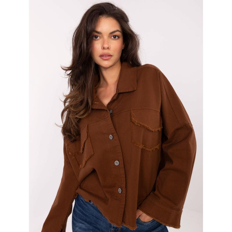 Barna oversized farmerdzseki RUE PARIS